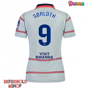 Atletico Madrid Alexander Sorloth #9 Tredje trøje Dame 2026-27 Kort ærmer Atletico Madrid Alexander Sorloth #9 Tredje trøje Dame 2026-27 Kort ærmer
